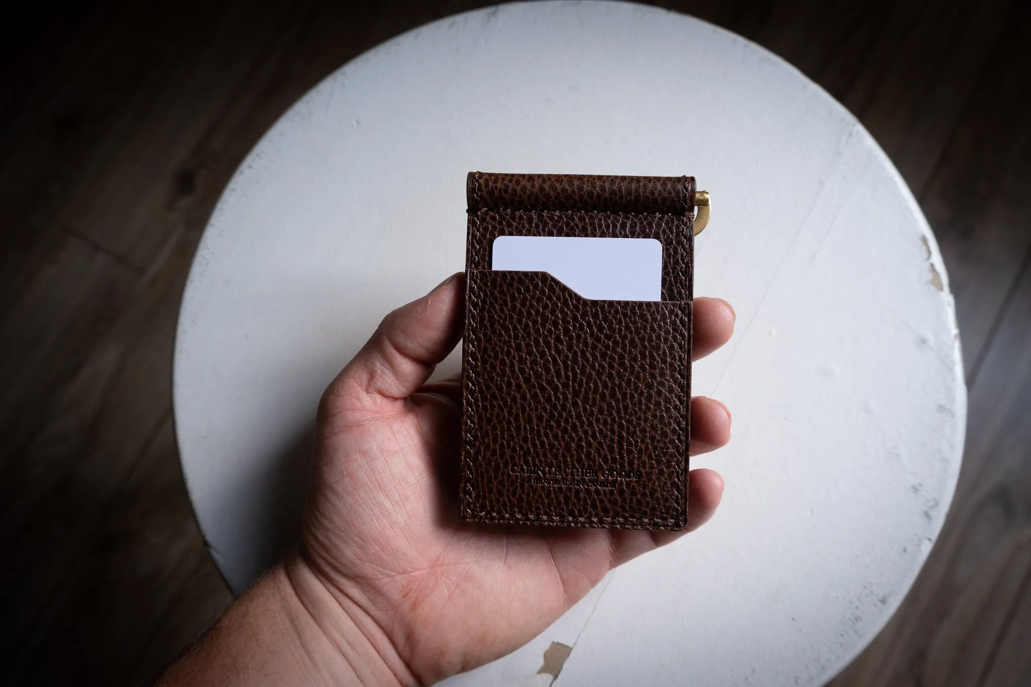Money Clip Wallet - Brown Dollaro