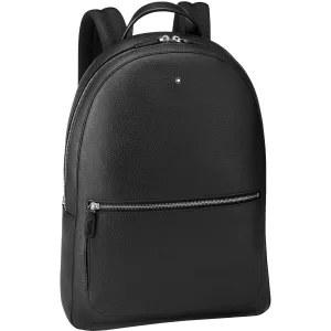 Montblanc thin backpack meisterstück soft grain black 126235