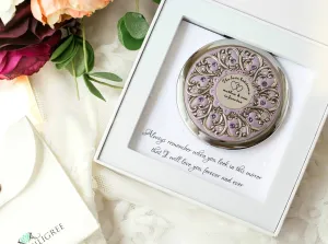 Mother and Son Compact Mirror