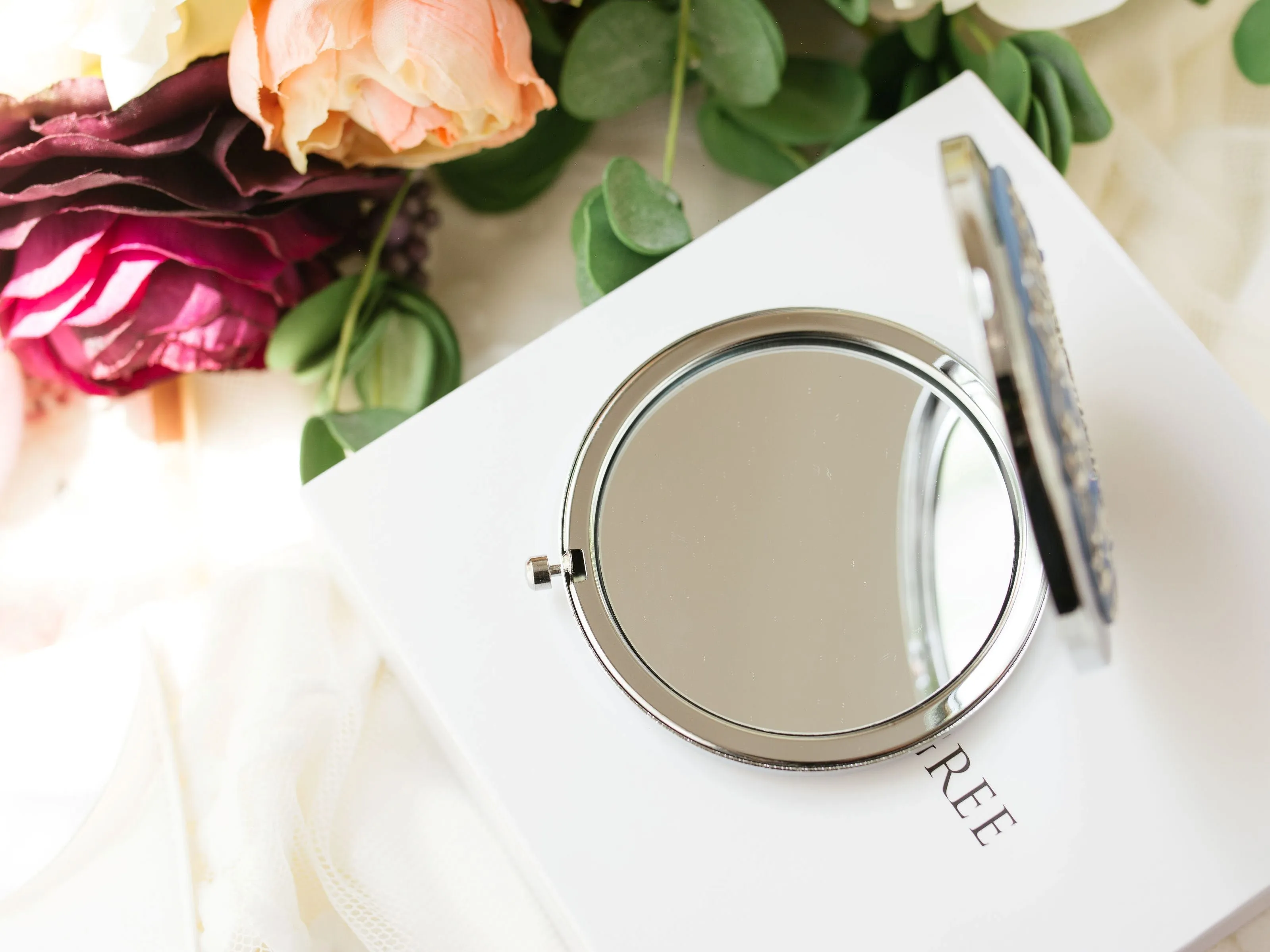 Mother and Son Compact Mirror