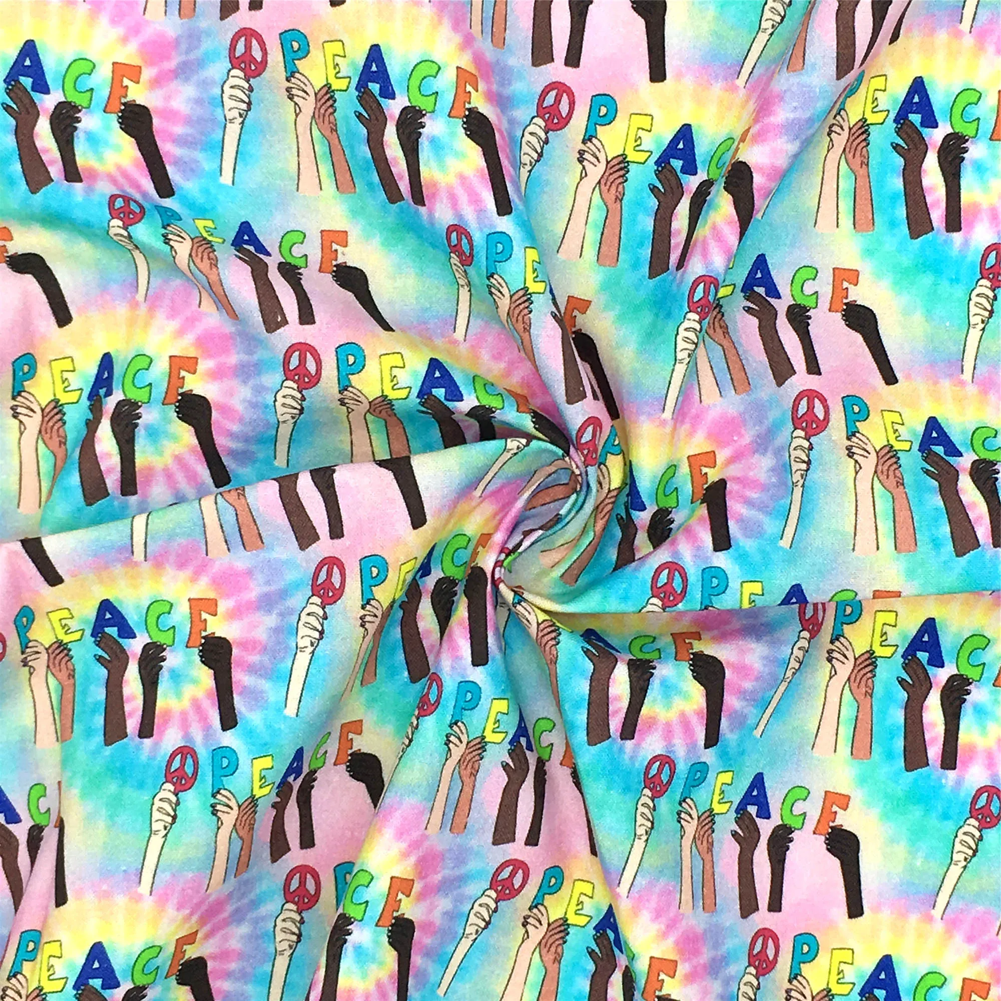 Movie Theme Printed Fabric