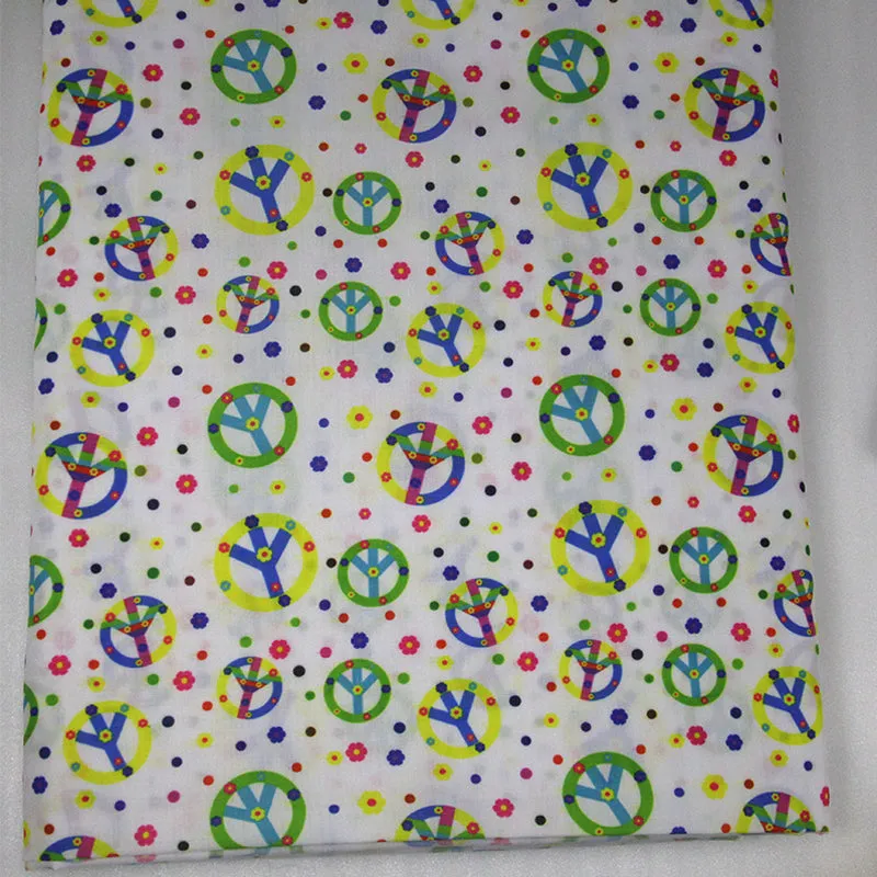 Movie Theme Printed Fabric