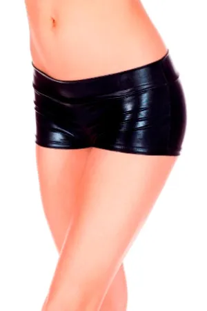 Music Legs Banded Metallic Shorts ML141