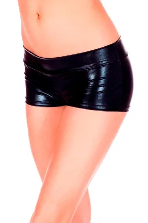 Music Legs Banded Metallic Shorts ML141