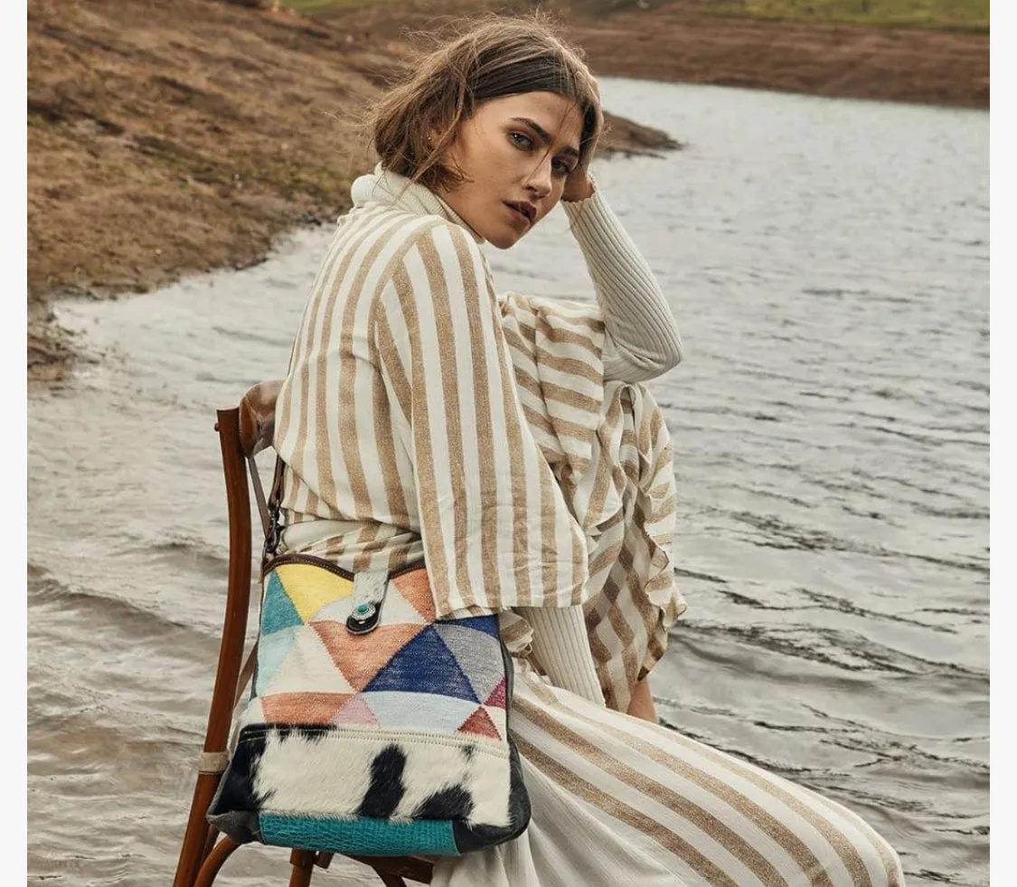 Myra Bag Chromo Canvas Shoulder Bag
