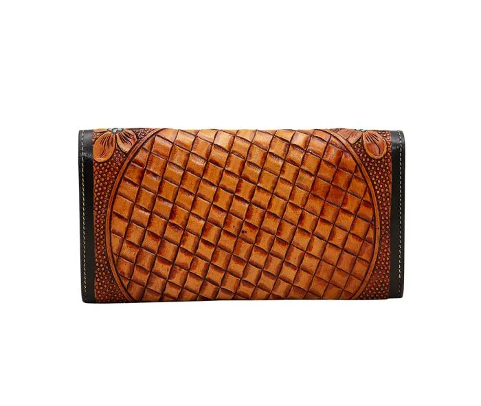 Myra Bag Crimson Buds Wallet