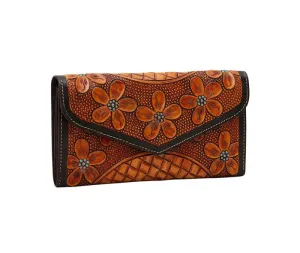 Myra Bag Crimson Buds Wallet