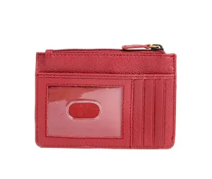 Myra Bag Foothill Creek Credit Card Holder in Red