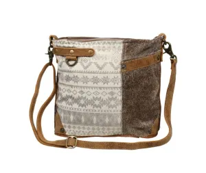 Myra Bag Side Floral Design Shoulder Bag
