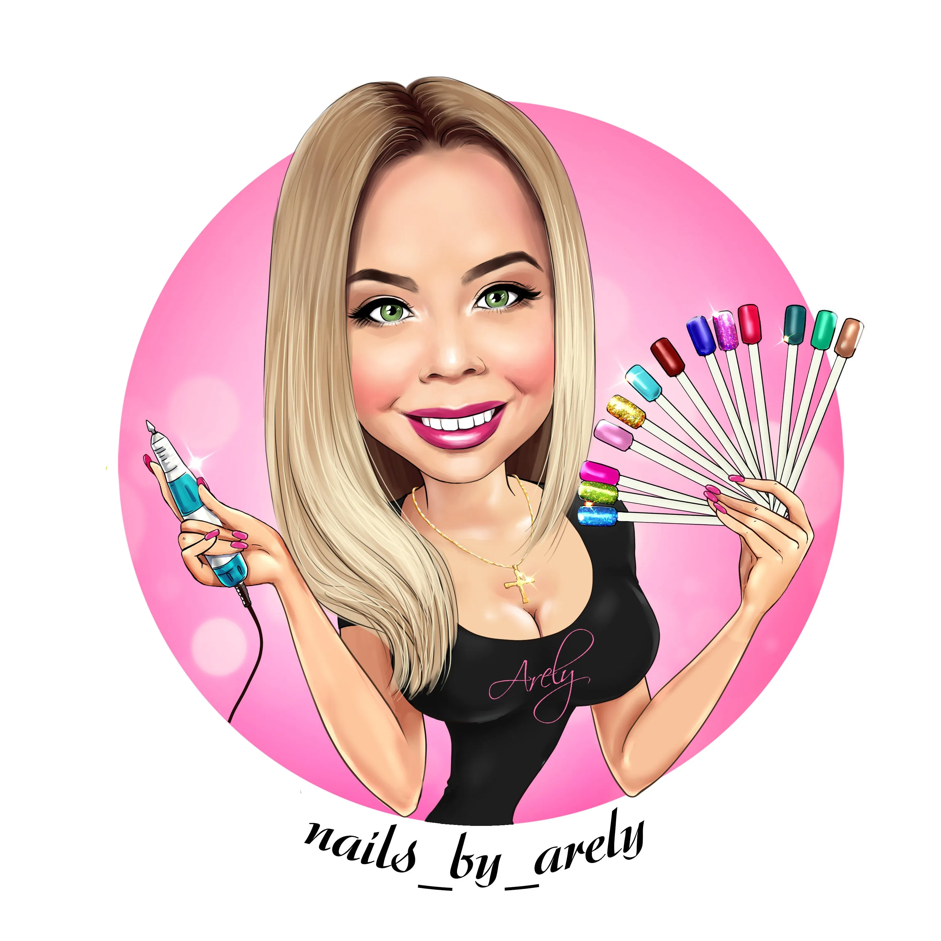 Nail Artist Logo Design