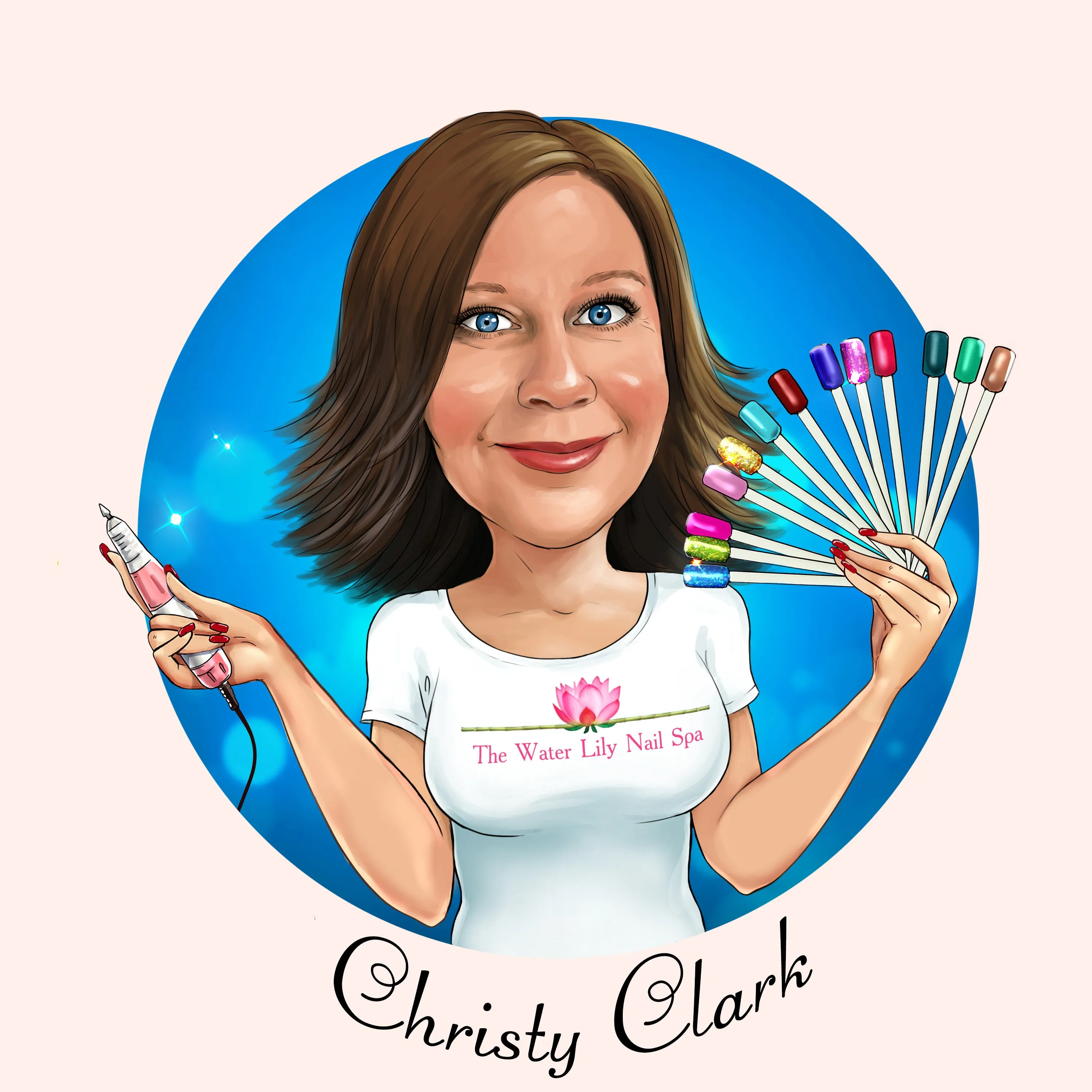 Nail Artist Logo Design