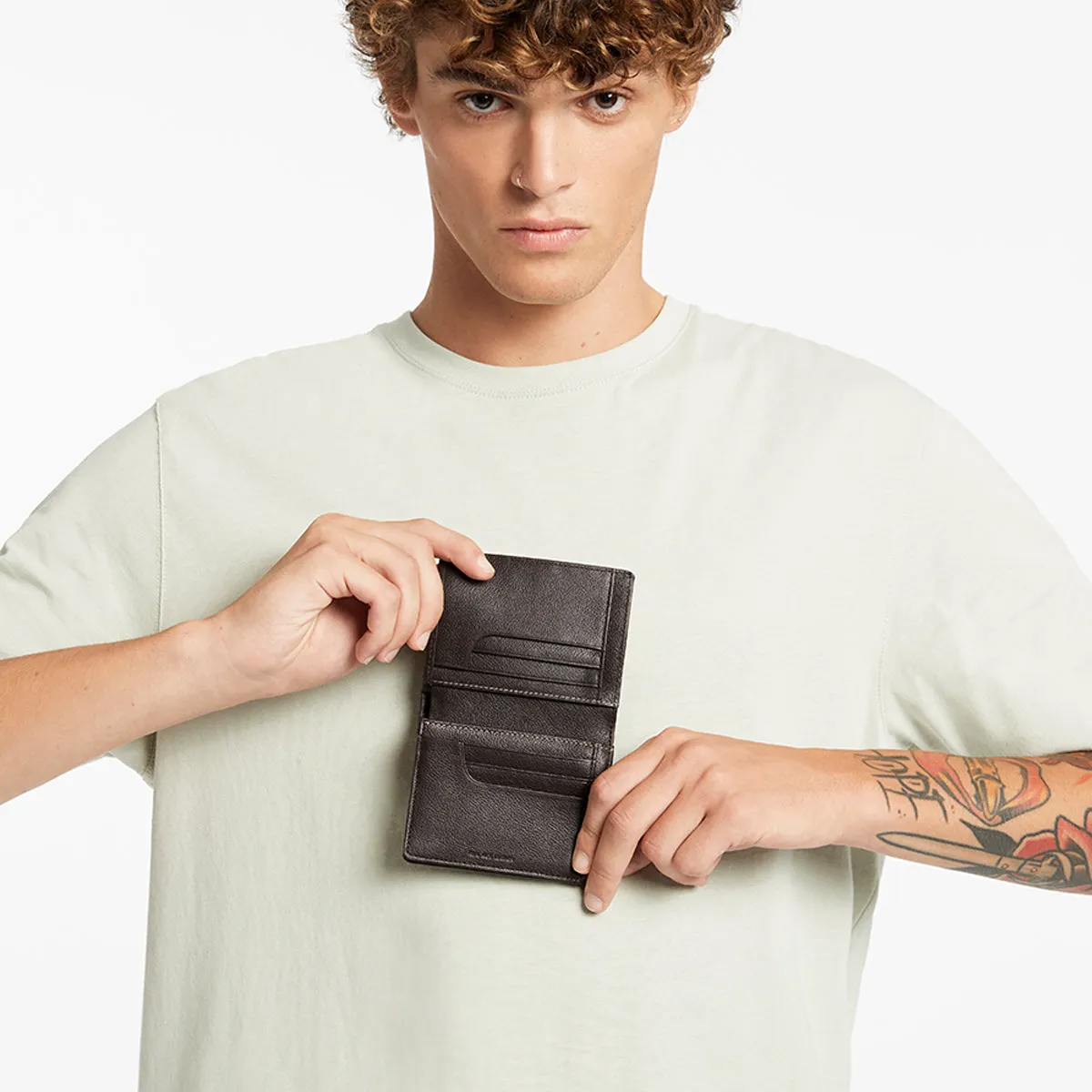 Nathaniel Wallet - Chocolate