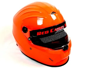 Neon Orange Helmet SNELL 2020 Approved