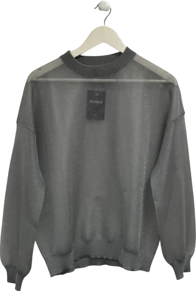 Never Fully Dressed Zazi Jumper Metallic UK S