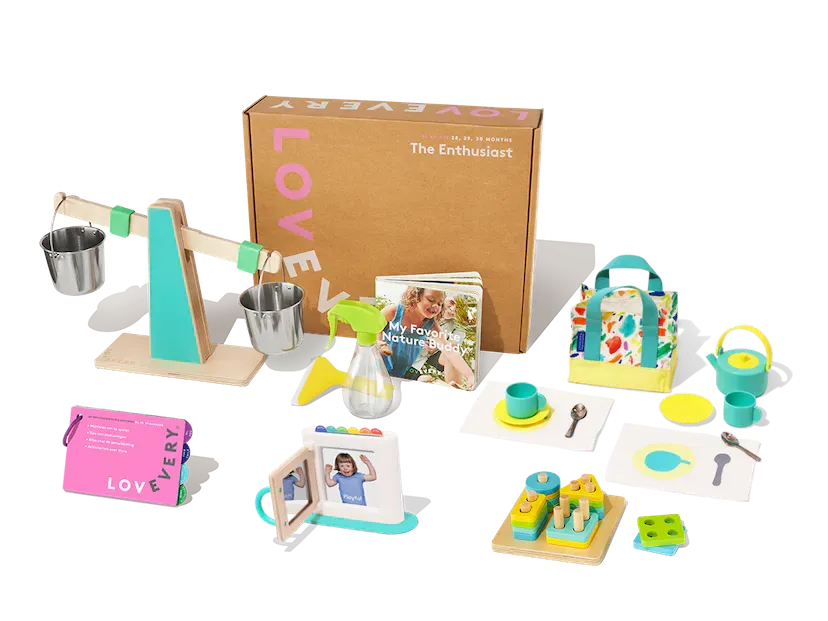 NEW Amazing Quality Lovevery The Enthusiast Play Kit - For Children Aged 28-30 Months Retails $120US 