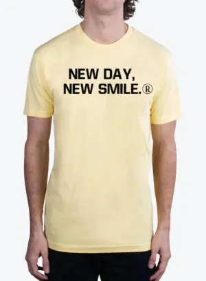 New Day, New Smile.® Men's BANANA CREAM Tee