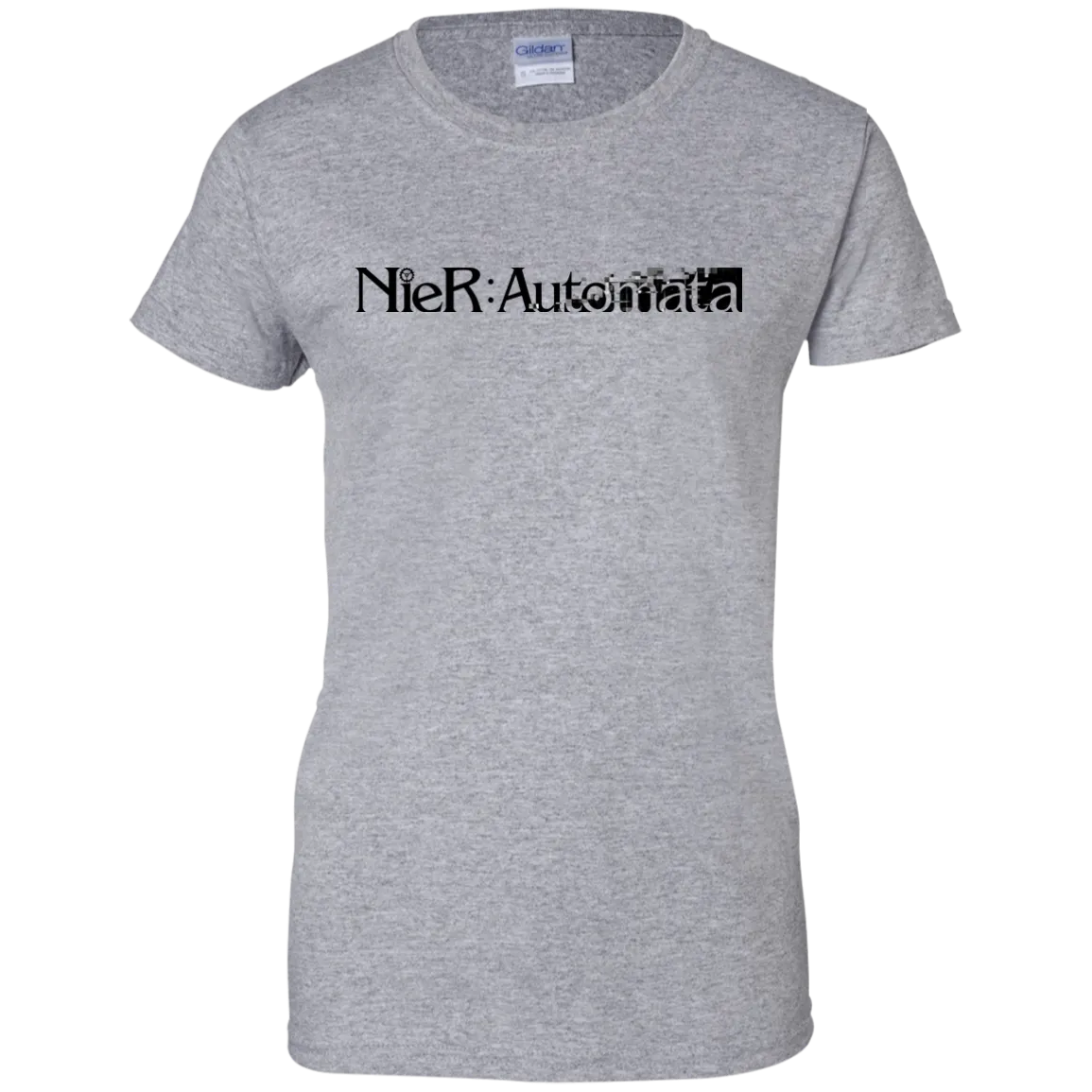 Nier Automata Logo words shirt