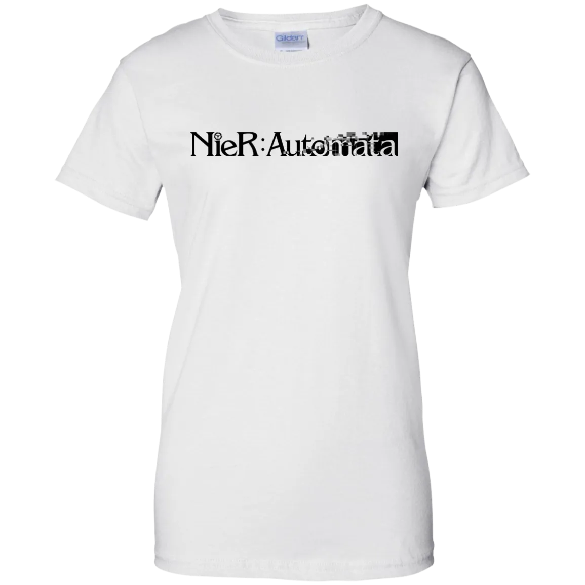 Nier Automata Logo words shirt