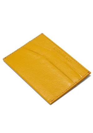 Nixon Flaco Leather Card Wallet - Yellow