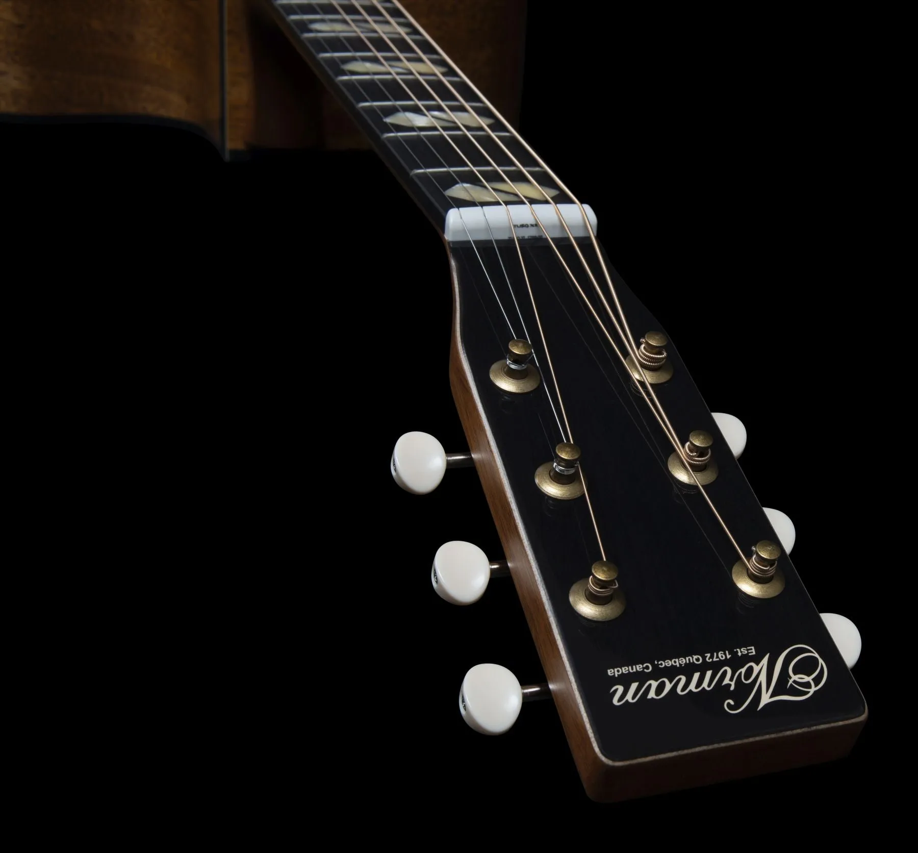 Norman ST40 048533  / 050505 CW Natural HG Element Cutaway Acoustic Electric Guitar with Carrying Bag MADE In CANADA