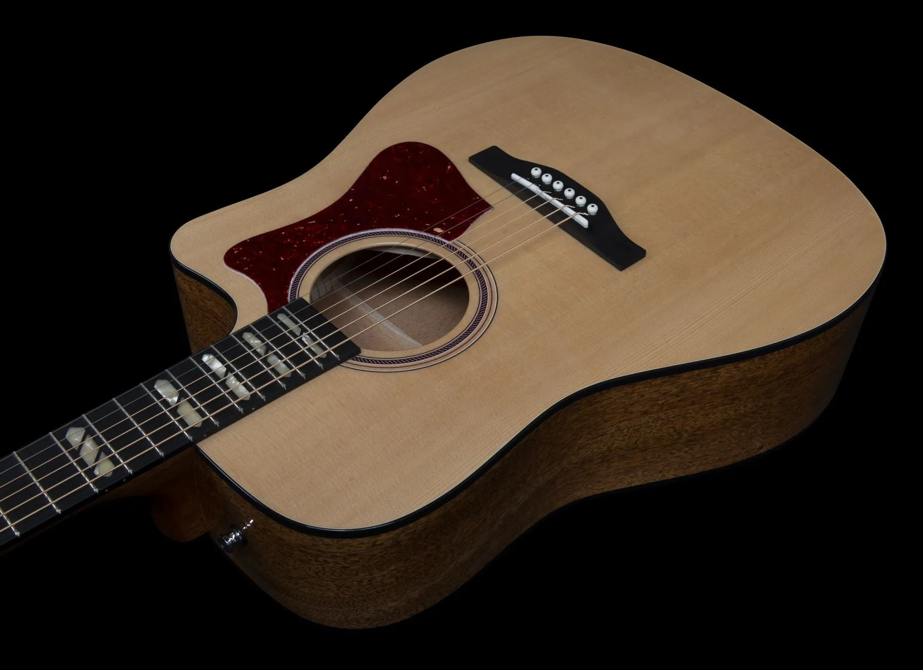 Norman ST40 048533  / 050505 CW Natural HG Element Cutaway Acoustic Electric Guitar with Carrying Bag MADE In CANADA