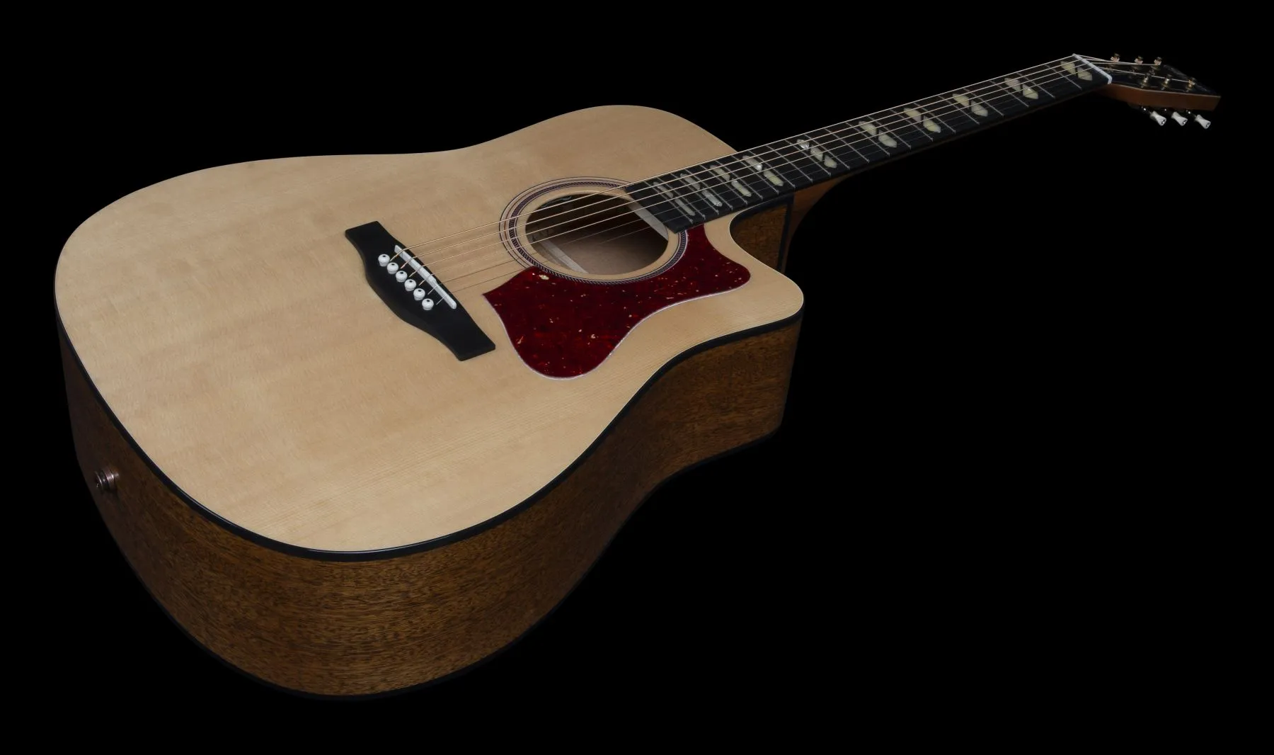 Norman ST40 048533  / 050505 CW Natural HG Element Cutaway Acoustic Electric Guitar with Carrying Bag MADE In CANADA