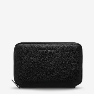 Nowhere To Be Found Passport Wallet - Black