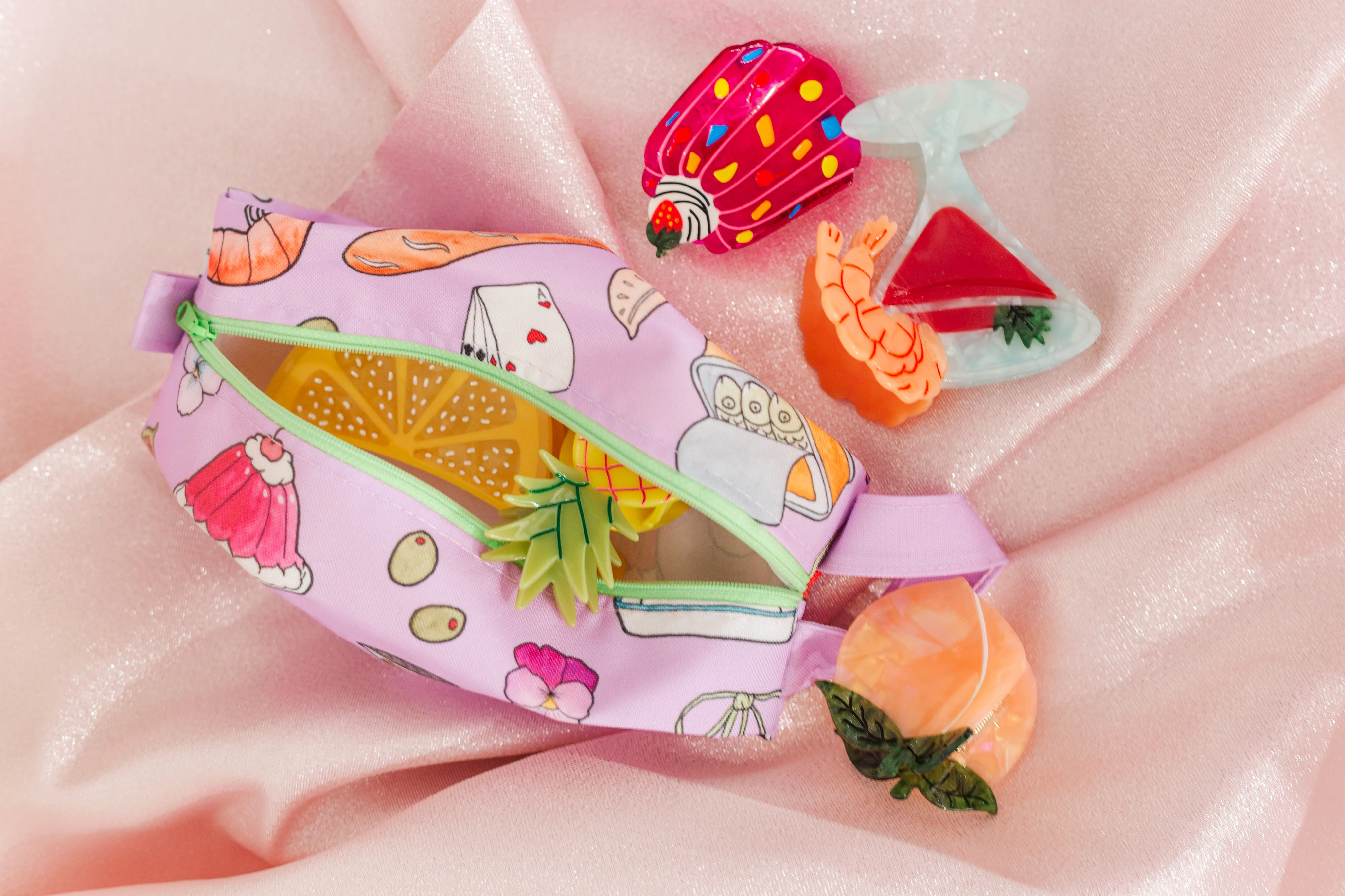 Nylon Dopp Kit - Dinner Party (RTS)