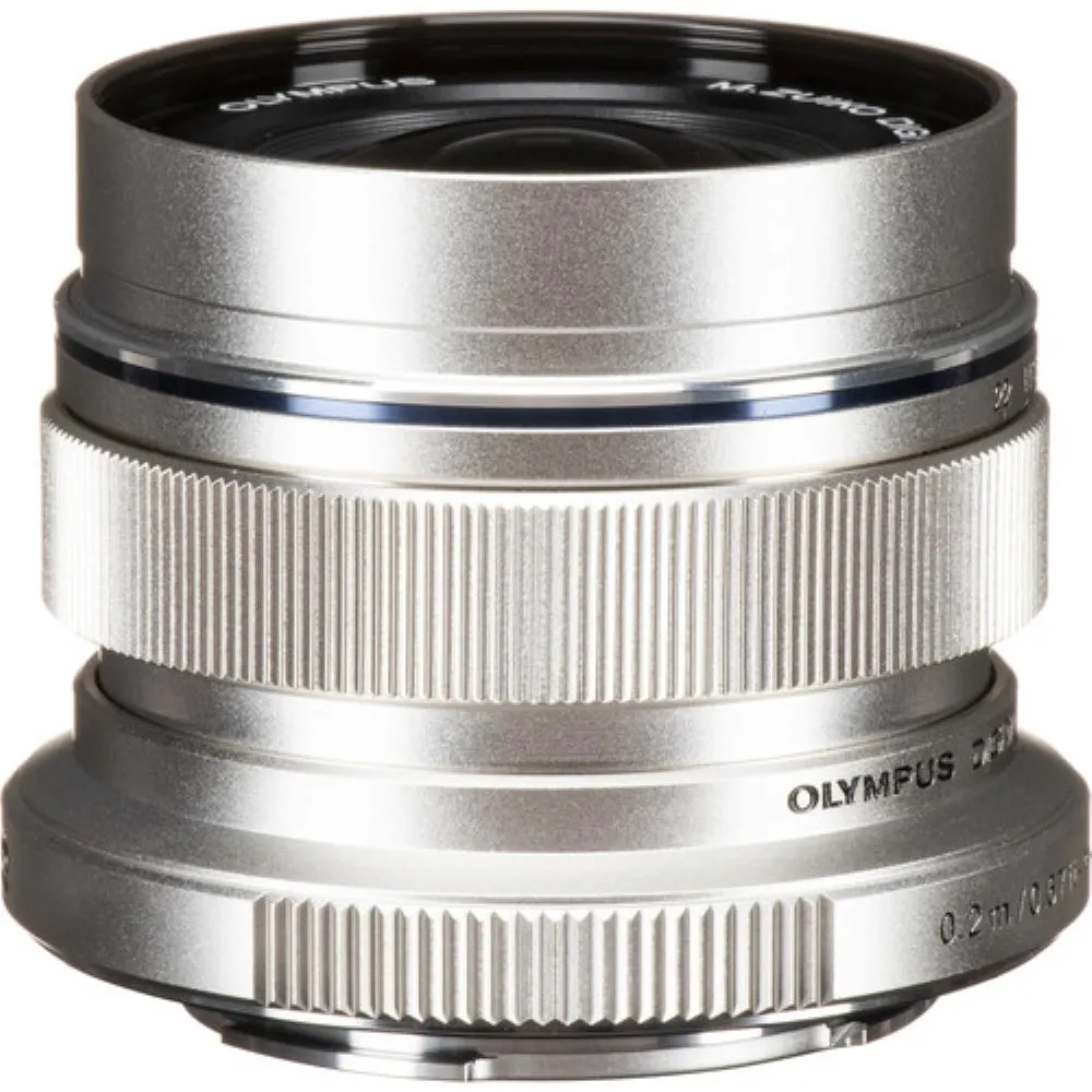 Olympus M.Zuiko Digital ED 12mm f/2 Lens | Silver