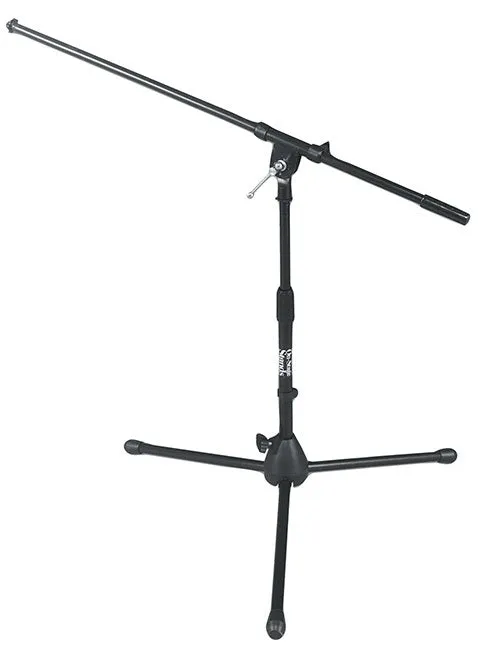 On Stage Low Profile Boom Mic Stand with Tripod Base
