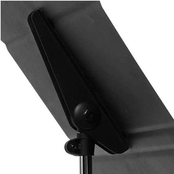 On Stage Orchestral Sheet Music Stand with Solid Bookplate