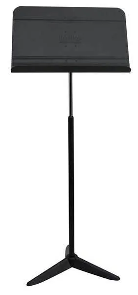 On Stage Orchestral Sheet Music Stand with Solid Bookplate