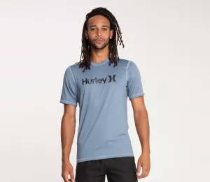 One And Only Surf Shirt Hurley Mens Short Sleeve Rash Vest