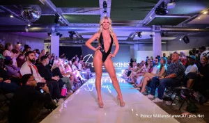 One Piece Thong Slingshot Wet Look Black