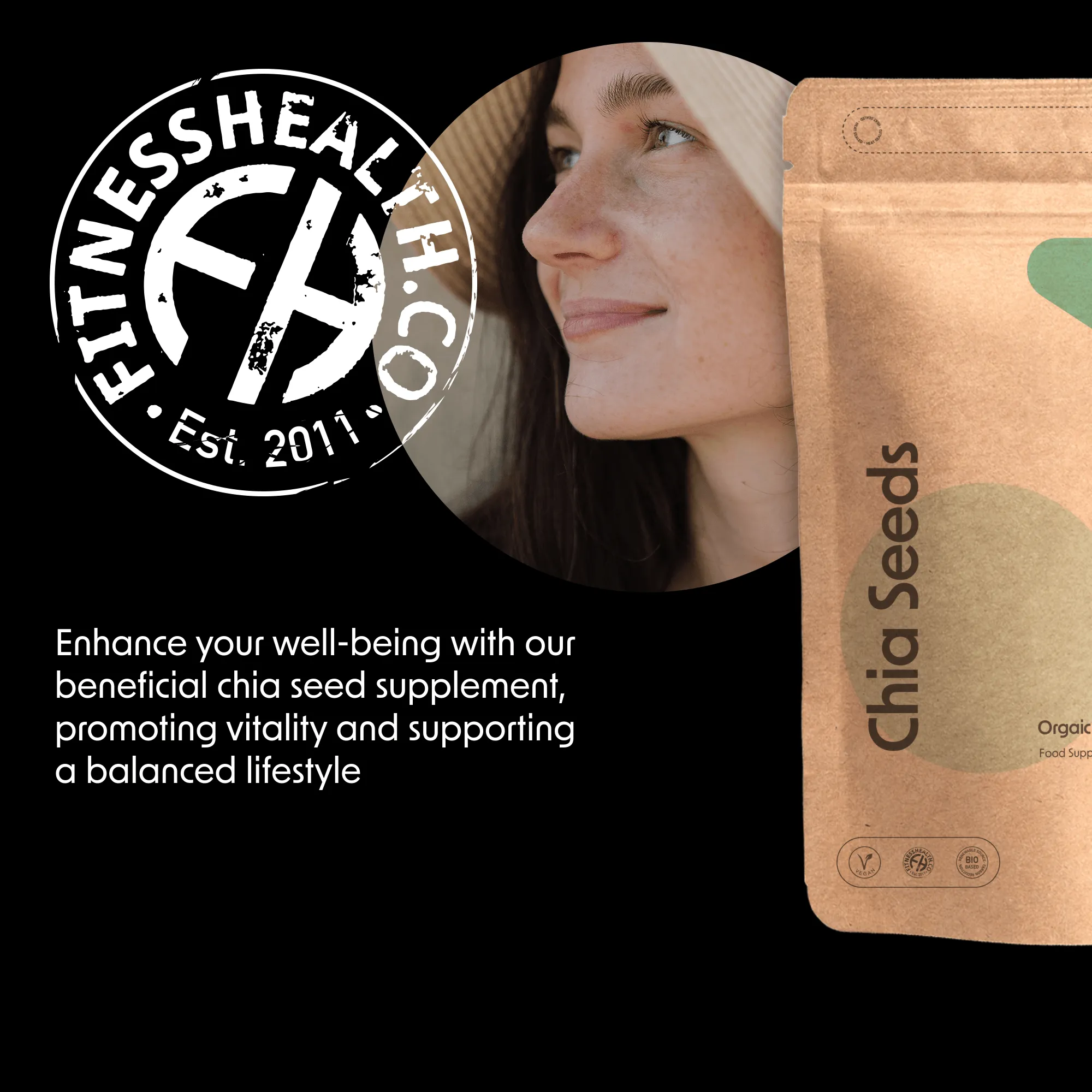 ORGANIC Chia Seeds Raw Whole Chia