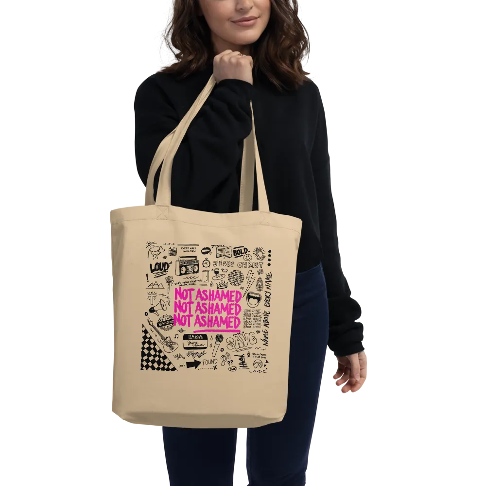 Organic Cotton “Not Ashamed” Tote