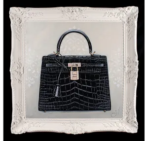 Original Timeless Hermès Kelly Painting