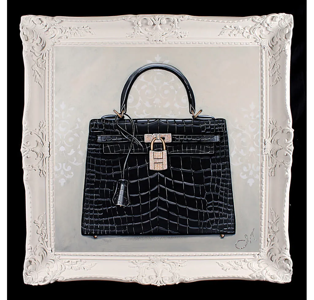 Original Timeless Hermès Kelly Painting