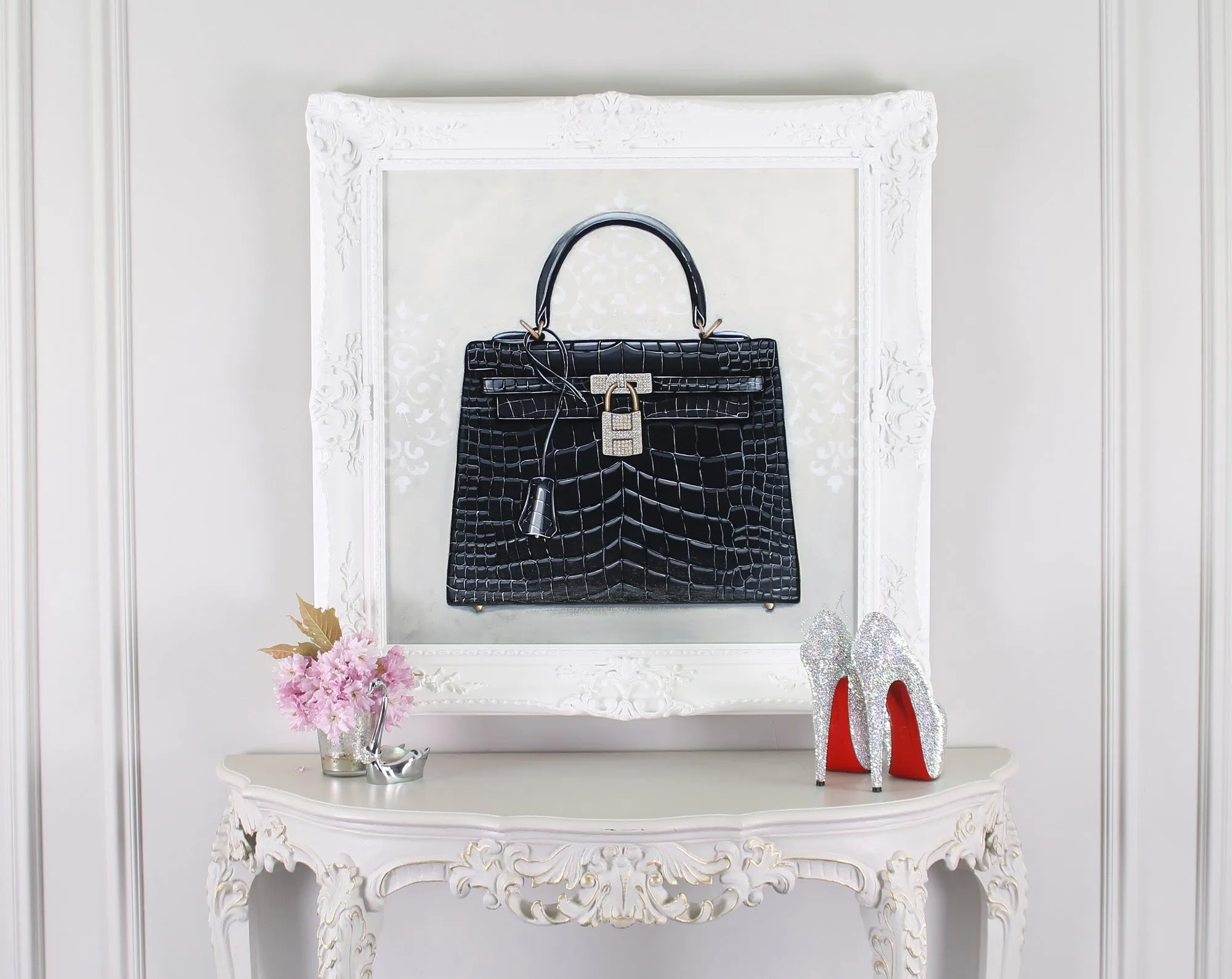 Original Timeless Hermès Kelly Painting