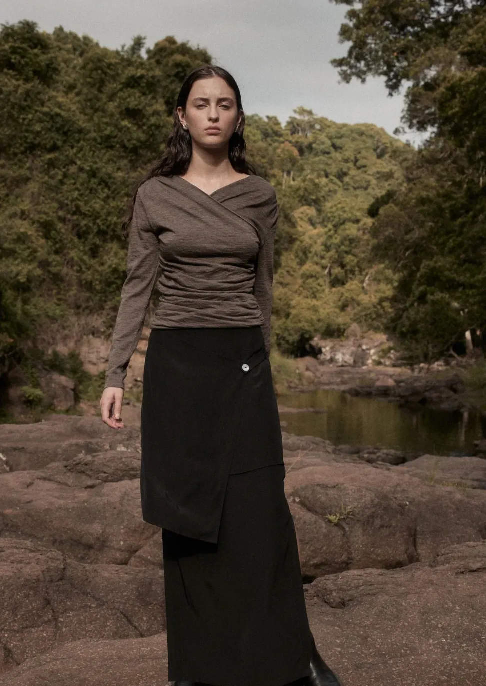 Orla Top Brindle