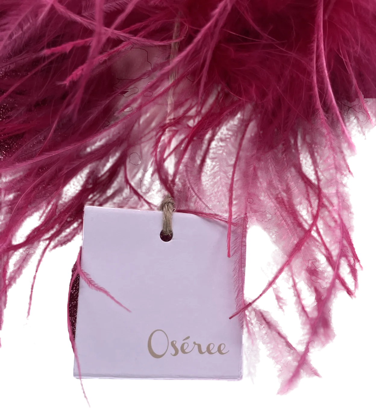 Oséree Pink Mini Hs23 Lumière Plumage Tote Bag