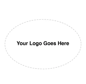 Oval Shaped Logo Stamp | Pre-Inked
