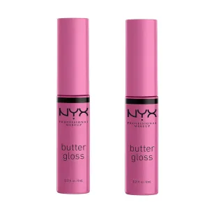 Pack of 2 NYX Butter Gloss, Merengue BLG04
