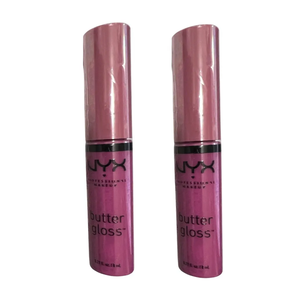 Pack of 2 NYX Butter Gloss, Merengue BLG04