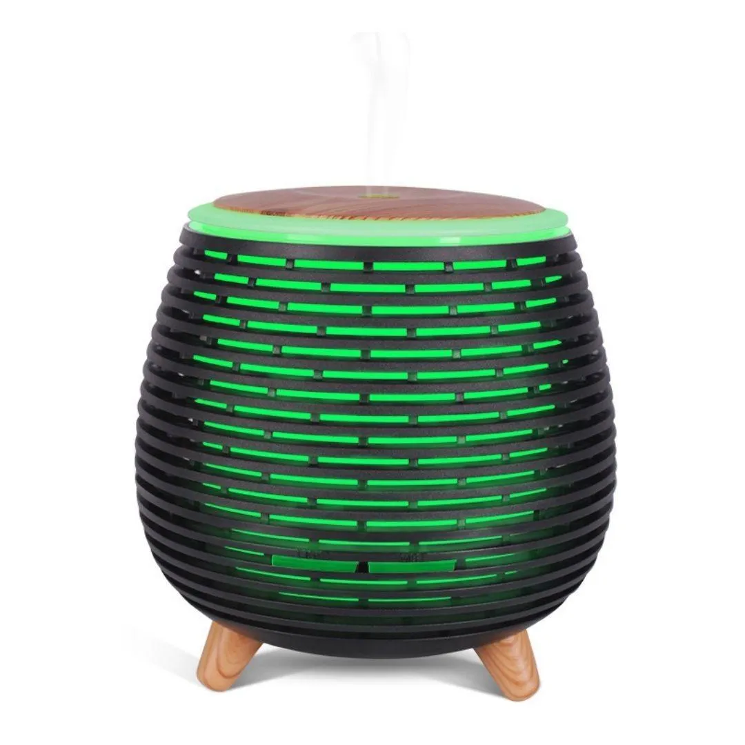 PAI - USB Diffuser Stripe Wood Table Lamp (90ml)