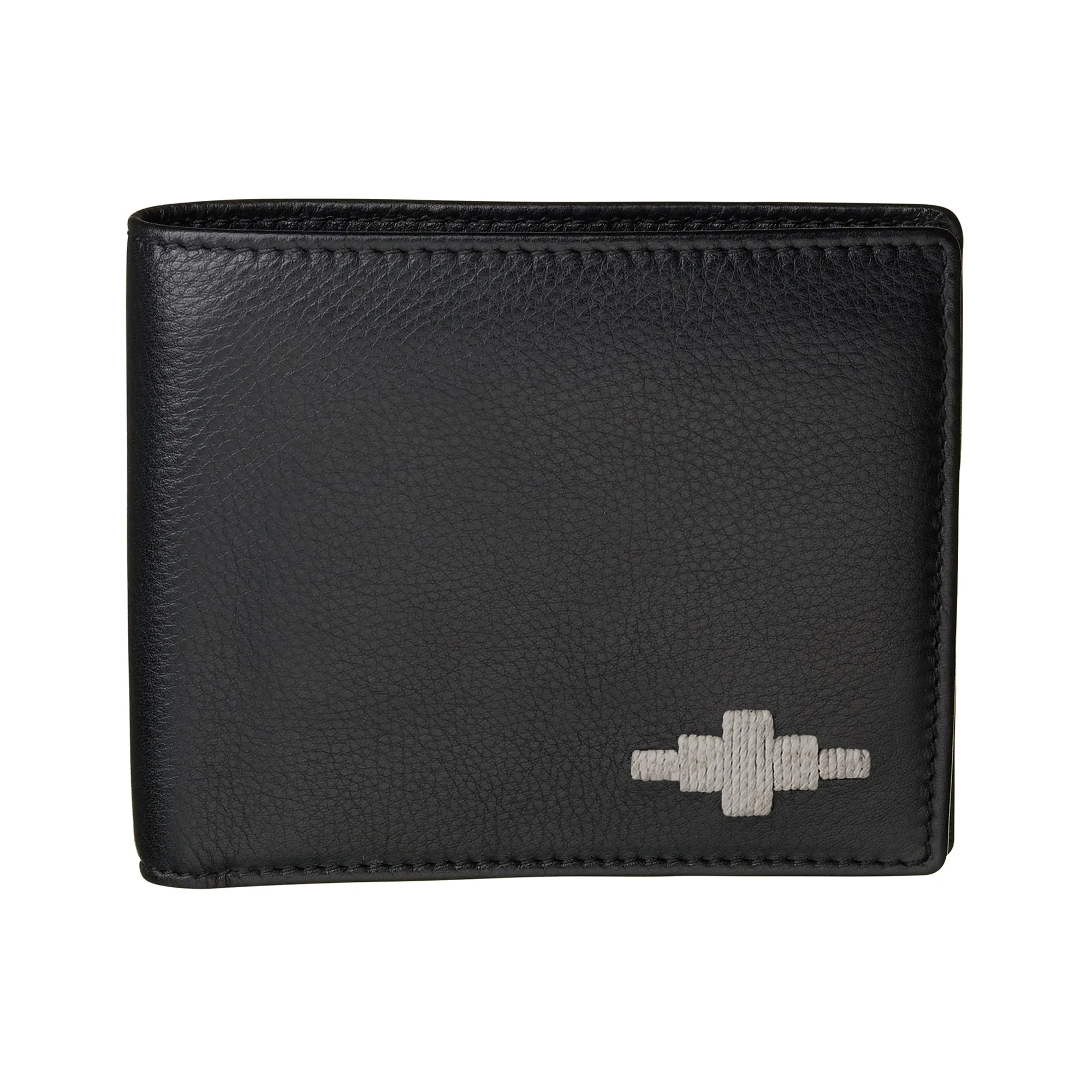 PAMPEANO Dinero Card Wallet - Black Leather