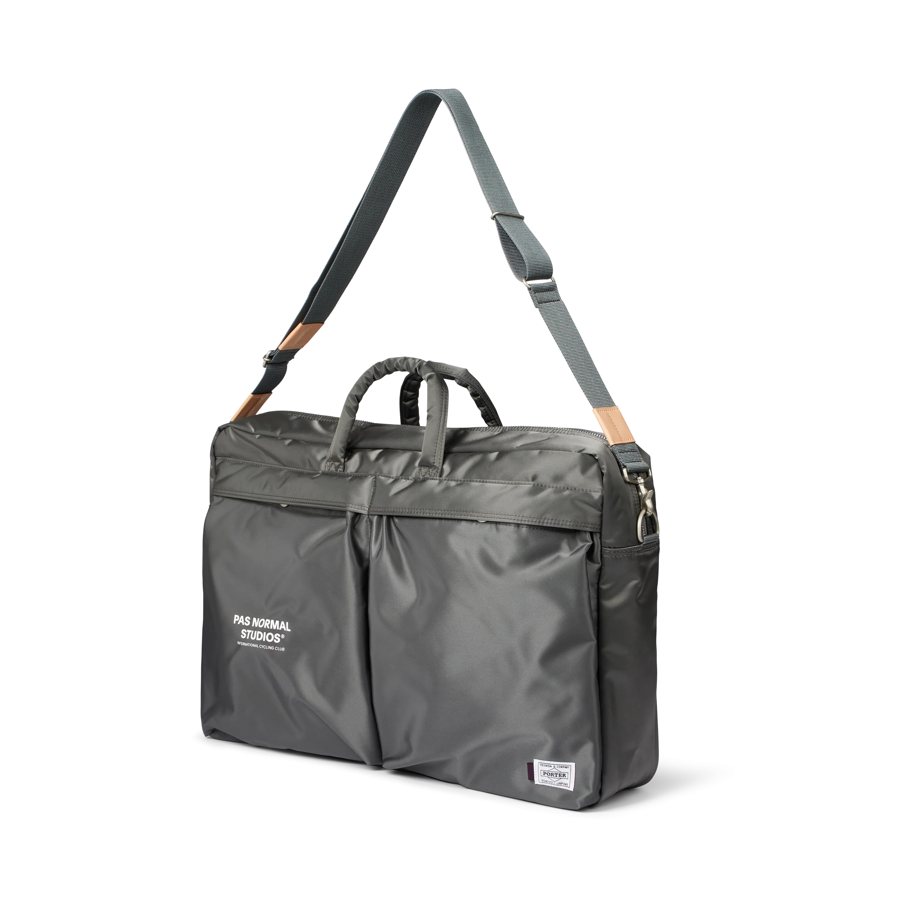 Pas Normal Studios x Porter 2-Way Briefcase - Grey