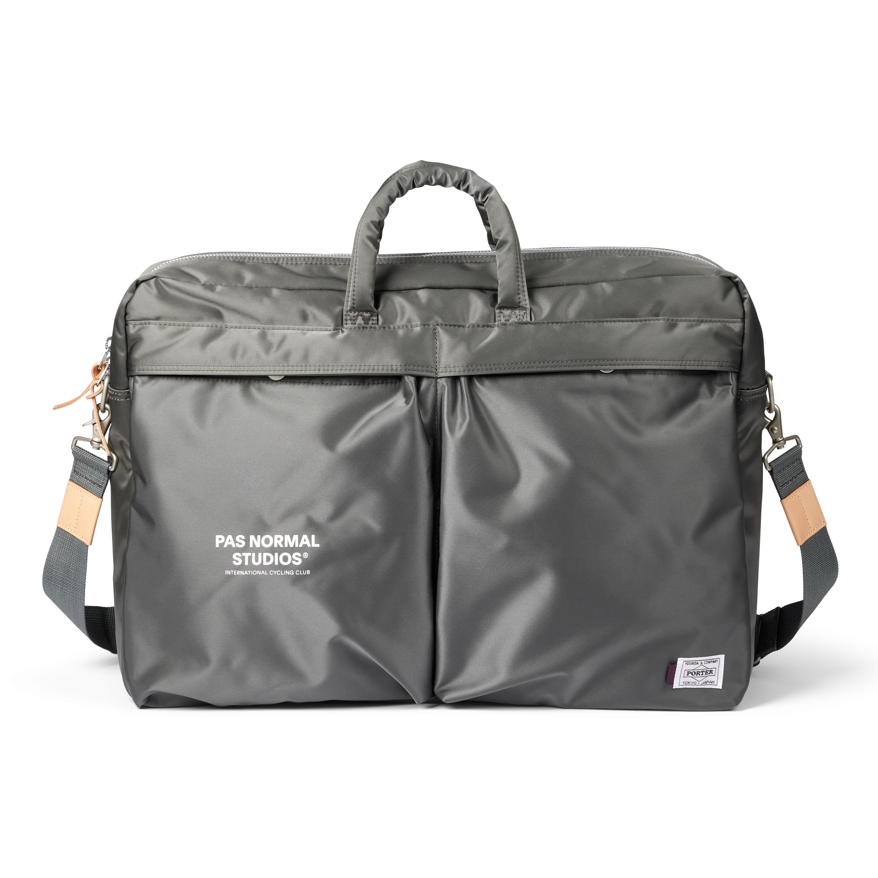 Pas Normal Studios x Porter 2-Way Briefcase - Grey