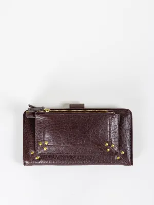paul wallet - chocolate