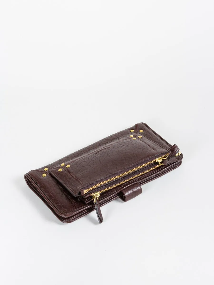 paul wallet - chocolate
